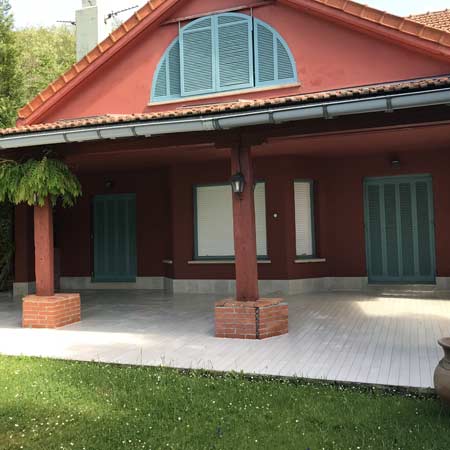 Recuperación de tonalidad en Basalto Flameado en Galdakao