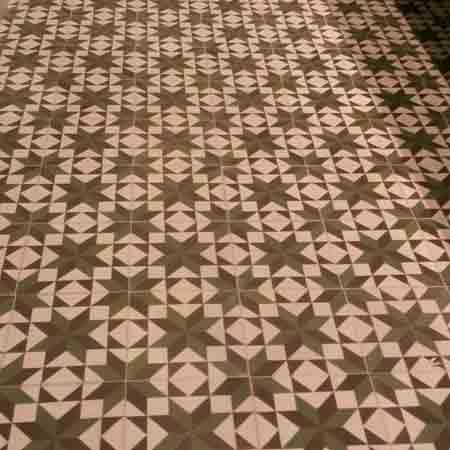 Limpieza y protección tonalizante en Mosaico hidraulico, Vodafone Donosti ( Gipuzkoa ) en Donosti ( Gipuzkoa ) limpio