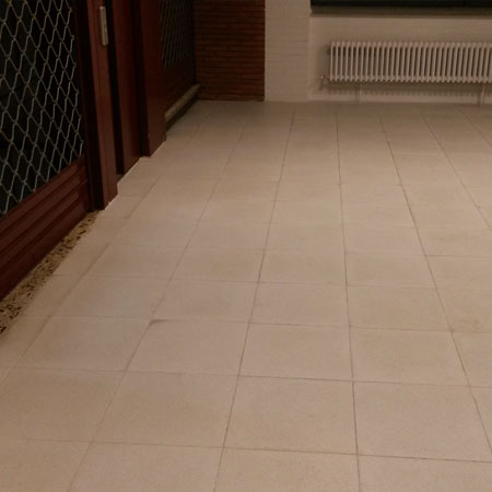 Limpieza y tratamiento antimanchas efecto natural en el Colegio La Pureza en Bilbao ( Vizcaya ) limpio