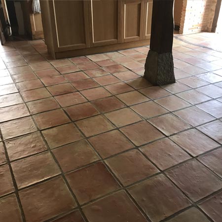 Limpieza, protección subido de tono y acabado mate en barro manual en Bolueta ( Vizcaya ) limpio