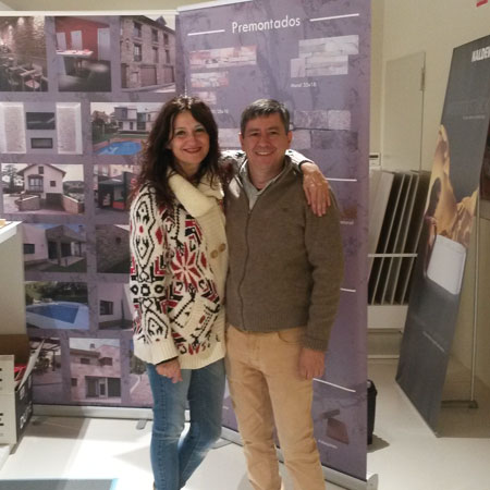 Formación piedra natural en la decoración y la construcción Alavesa de Pinturas