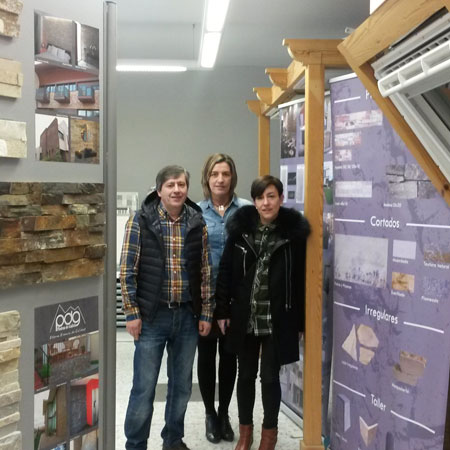 Formación piedra natural en la decoración y la construcción Lostal Santander